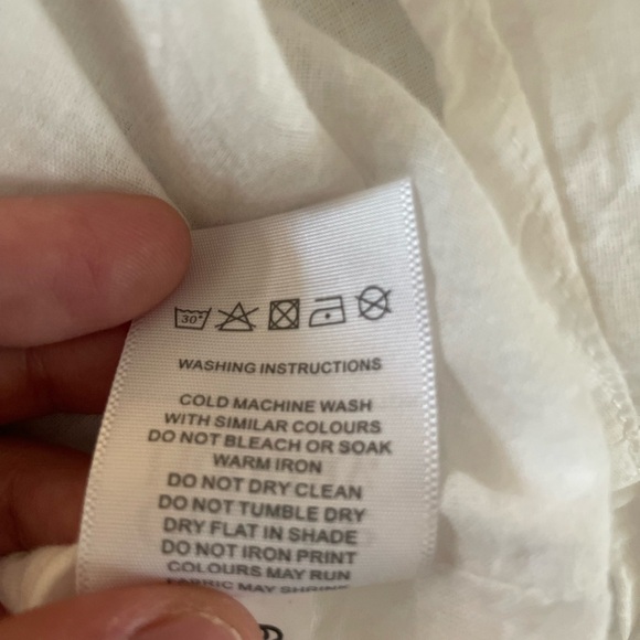 Charlie Holiday Lottie Maxi Tiered Gingham Dress Size 4 Cotton and Linen - Picture 11 of 12